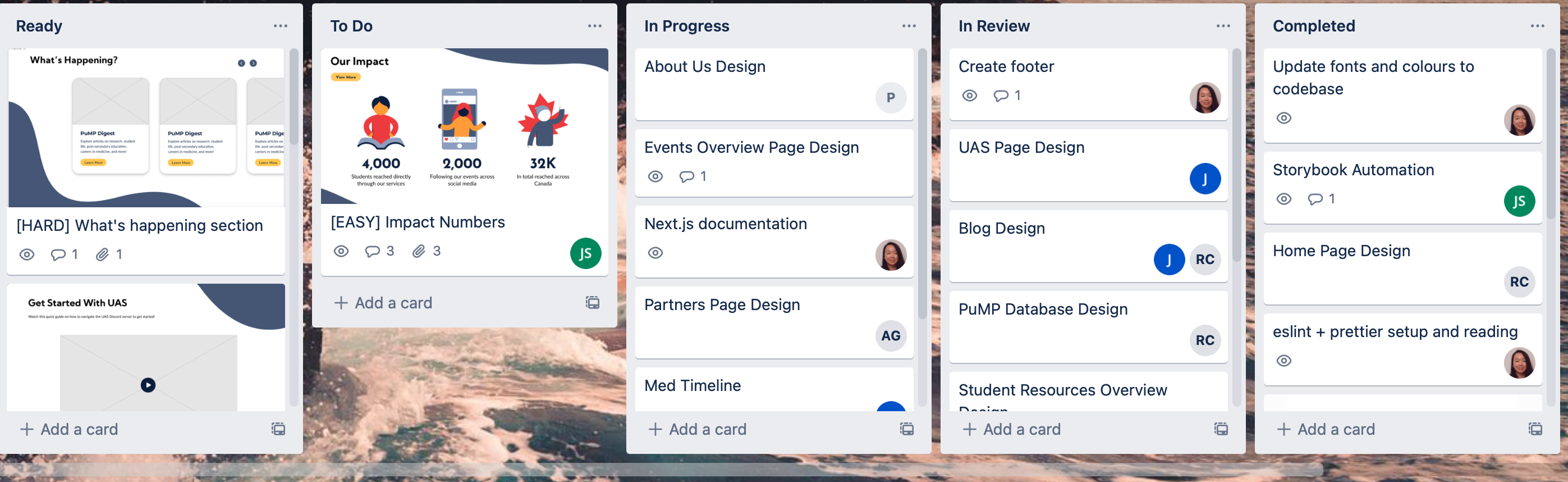 Trello board